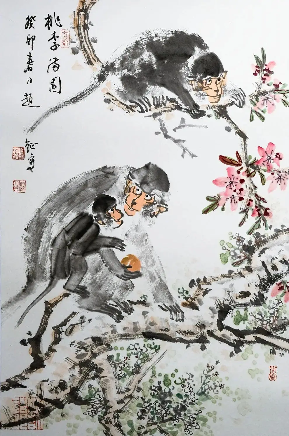 趙鉦猴畫作品