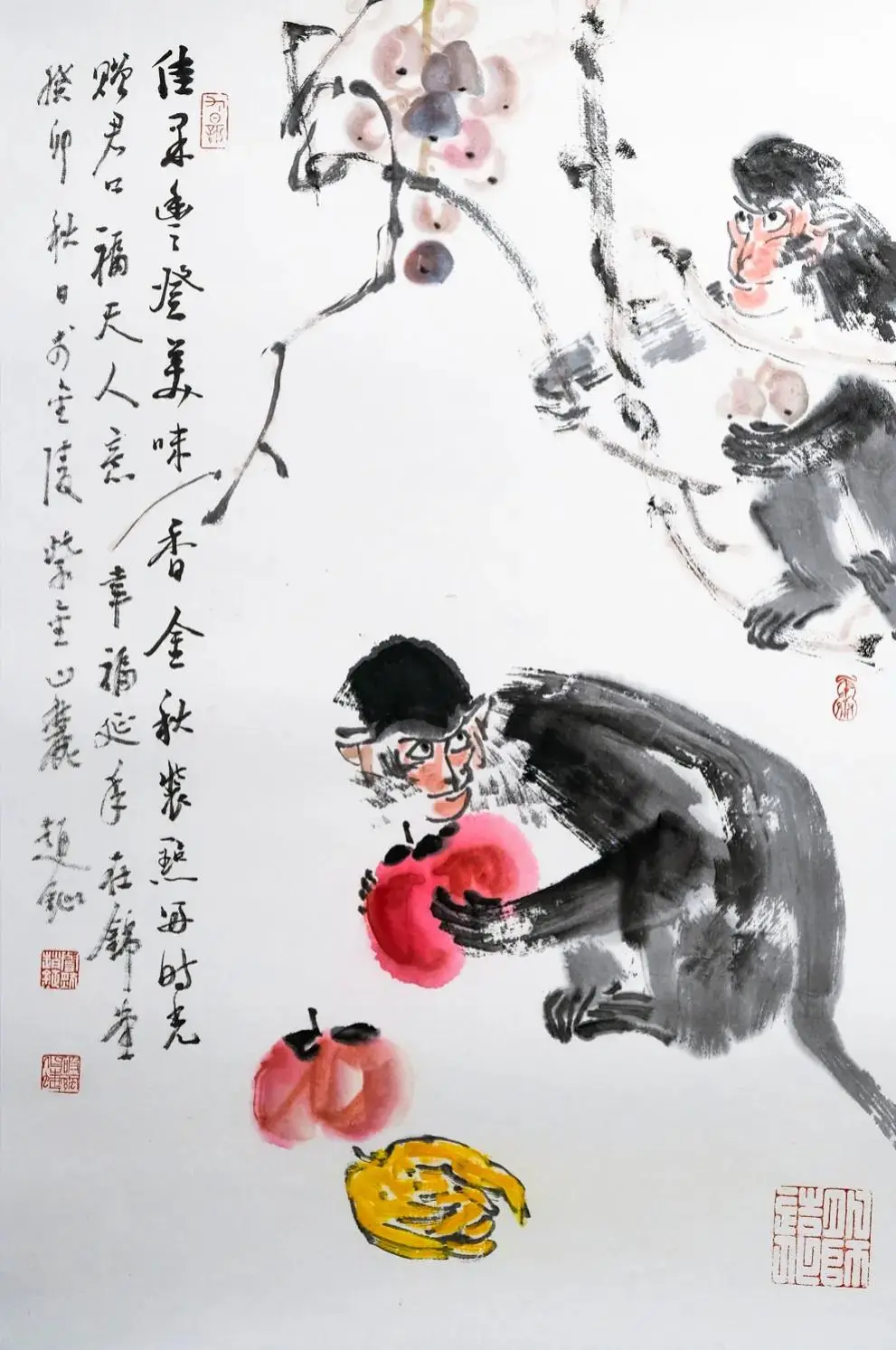 趙鉦猴畫作品
