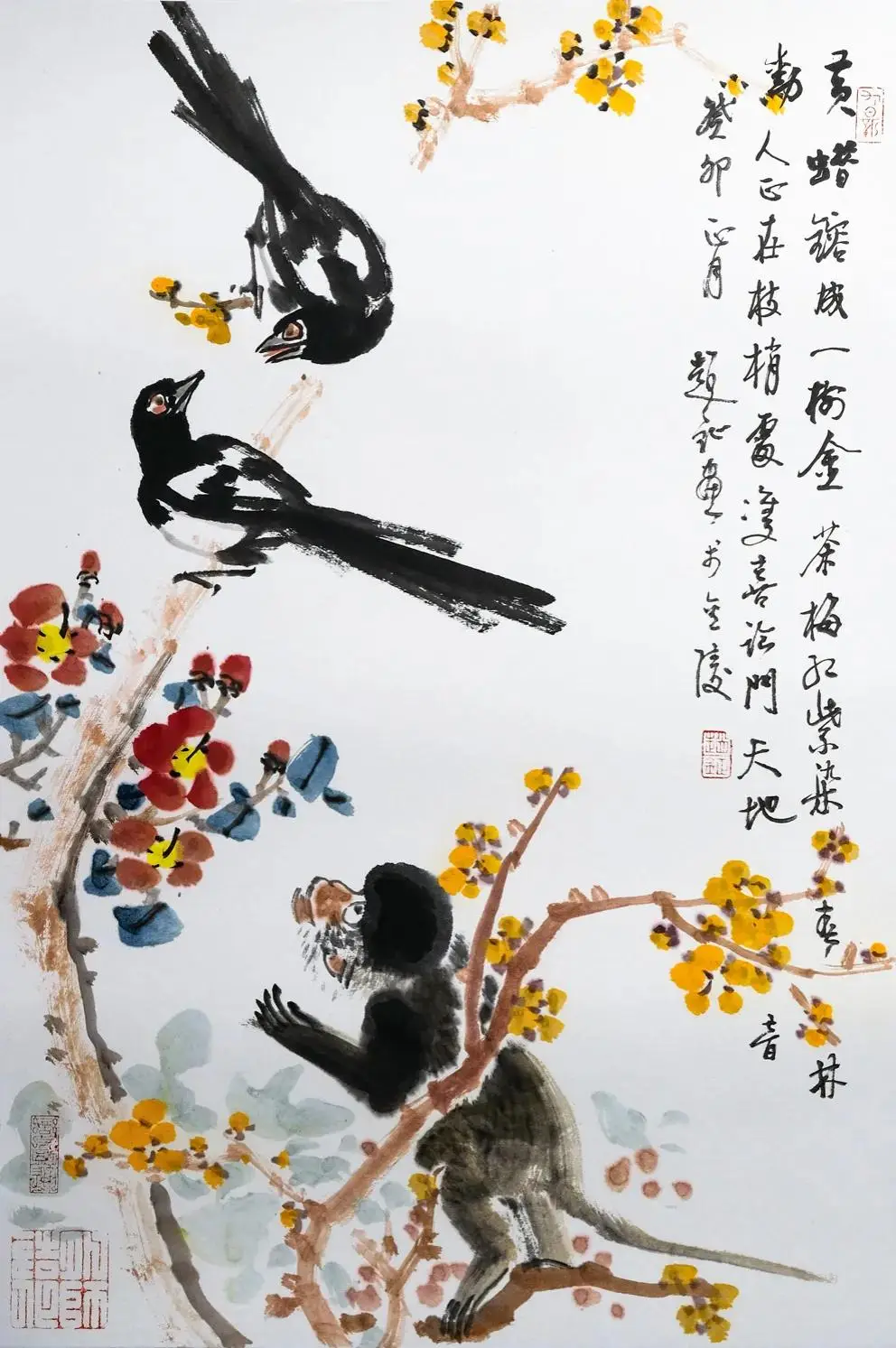 趙鉦猴畫作品
