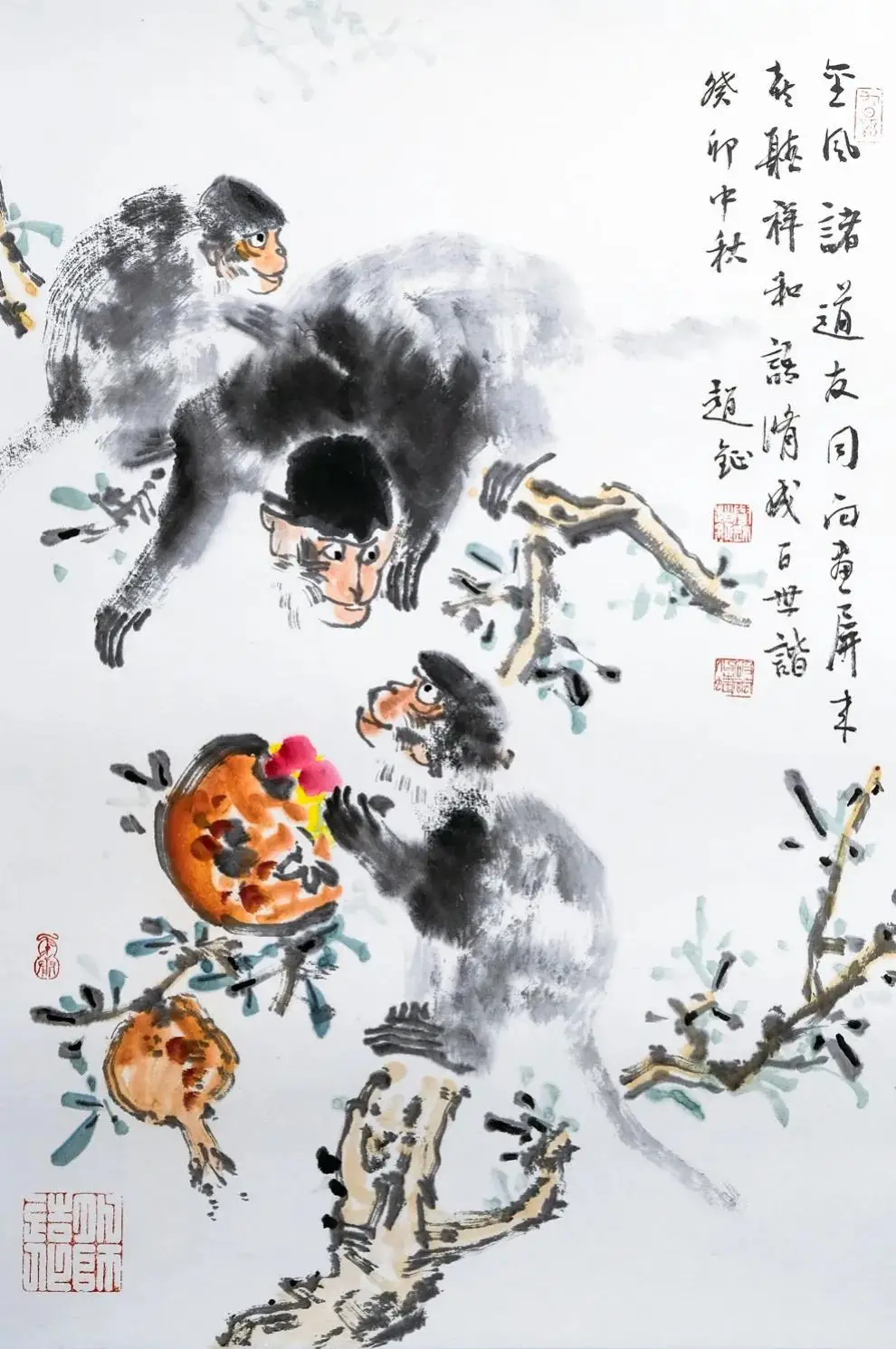 趙鉦猴畫作品