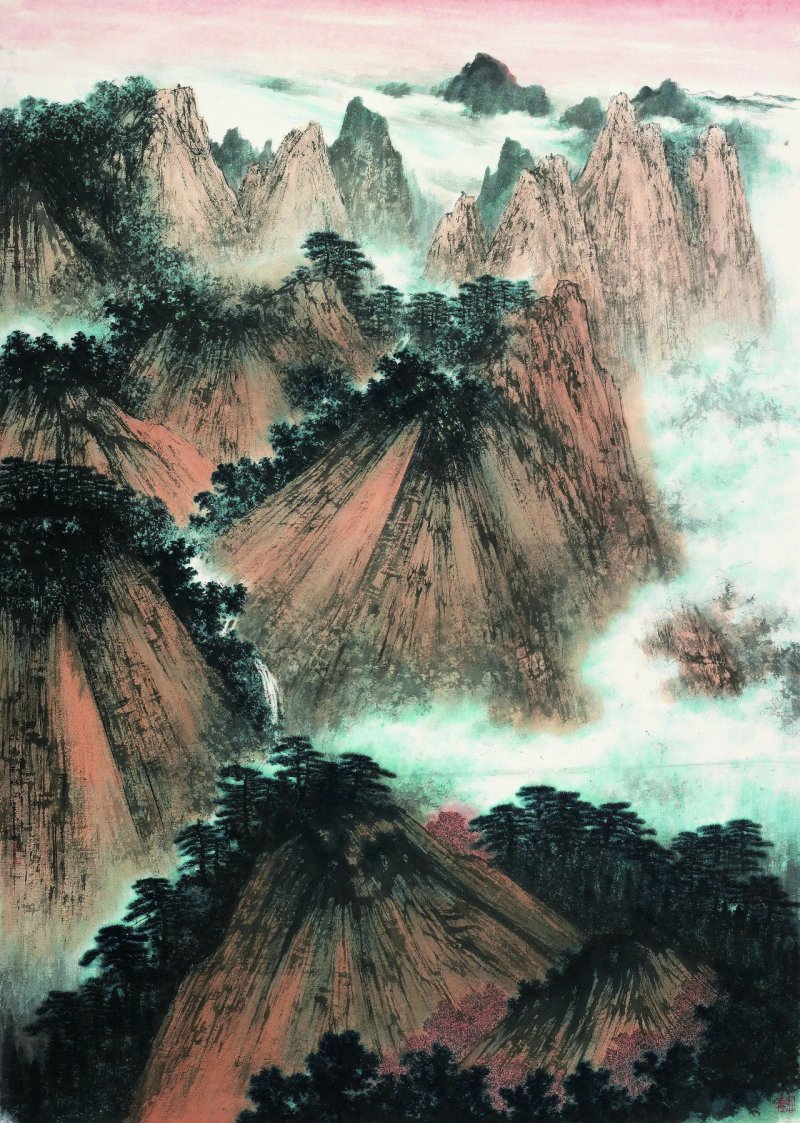 秋暉圖210cm×148cm?2019年