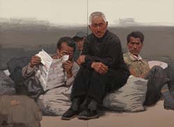 《尋夢他鄉》160x220cm 2010年