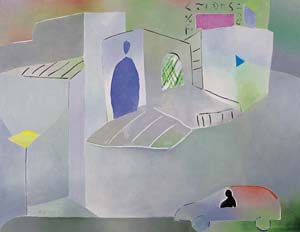 回家 創作年代：2008規格：100×130cm品類：油畫