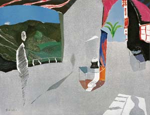 十一月的某一天 創作年代：2008規格：100×130cm品類：油畫