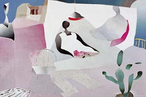 松濤美術館印象 創作年代：2006規格：81×120cm品類：油畫