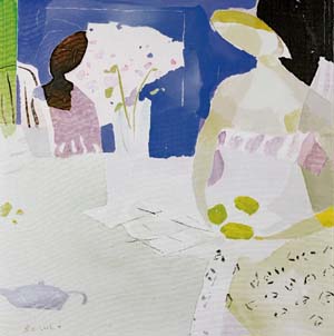 午后 創作年代：2006規格：81×81cm品類：油畫