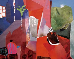 彩云飄過——金田繪畫作品圖集