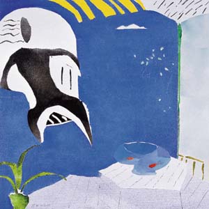 金魚 創作年代：2006規格：100×100cm品類：油畫