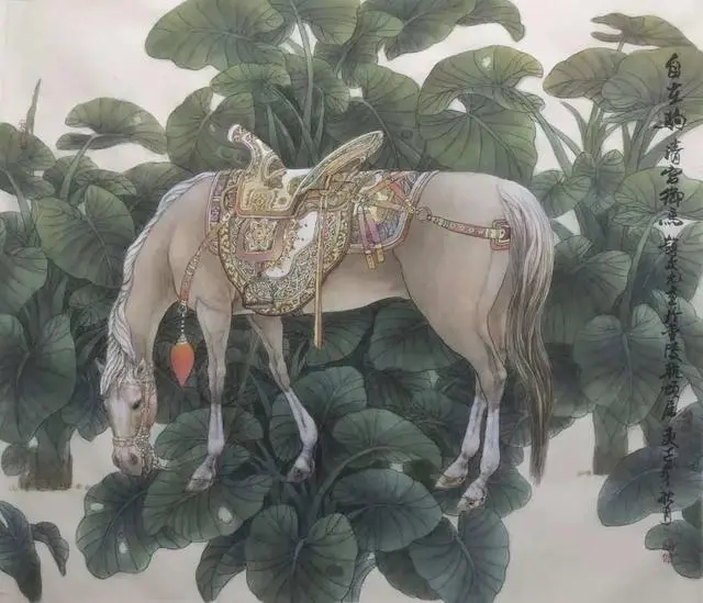 清宮御馬(自在駒) 89cm×89cm 2021年 width=