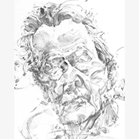 Lucian Freud 69cm×46cm 2021年?