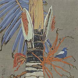 《熱帶寫生重彩系——棕櫚花》