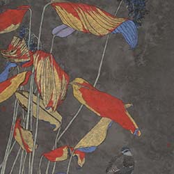 熱帶寫生重彩系列——即將枯掉的竹芋90x63cm2020