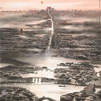 今日蘇州人間天堂?楊明義 紙本水墨145×120cm?2019年