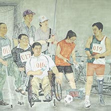 該我上場了 美術作品 ??