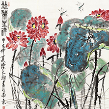 并蒂呈祥