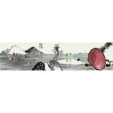 《春天》 236x59cm 2015年