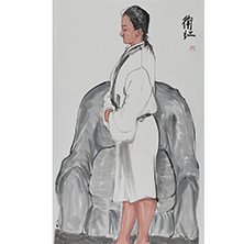 《室內》 138X69cm, 2024