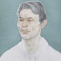 黃梅凡 /?肖像 / 50cm×40cm /?2021年