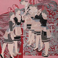 黃梅凡?/?三月的歌 / 195cm×160cm / 2019年
