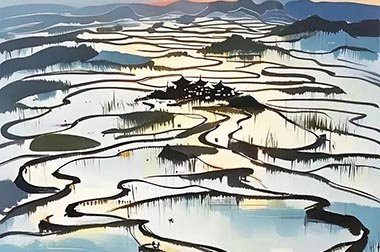  吳冠中山水作品圖集 
